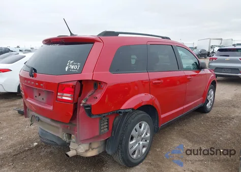 2017 Dodge Journey Se из США, поврежденный, VIN 3C4PDCAB2HT551873